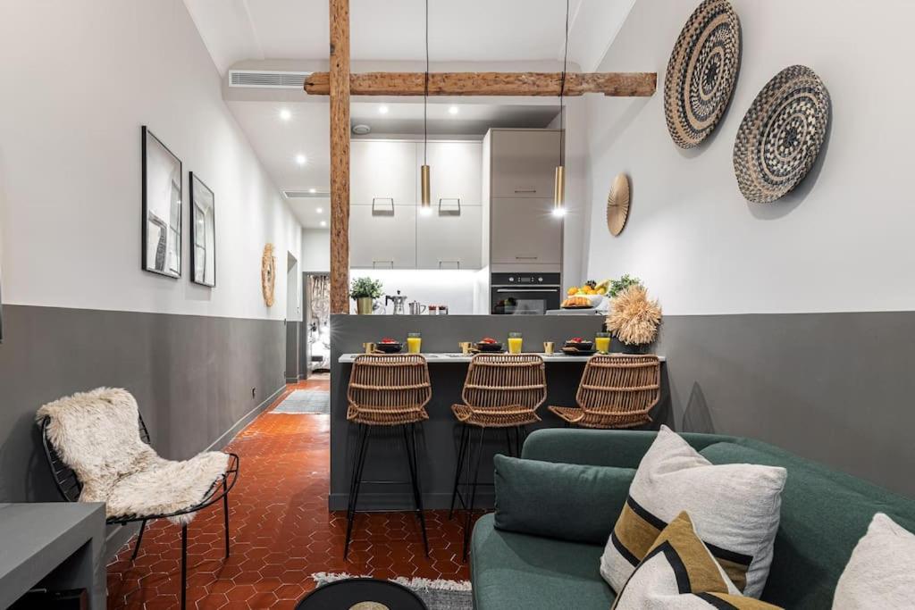 La Croix - Old Town Modern Apartment - 2 Bedrooms 尼斯 外观 照片