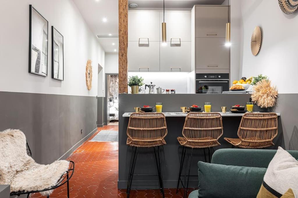 La Croix - Old Town Modern Apartment - 2 Bedrooms 尼斯 外观 照片