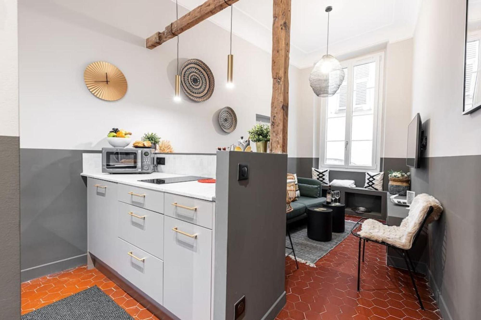 La Croix - Old Town Modern Apartment - 2 Bedrooms 尼斯 外观 照片