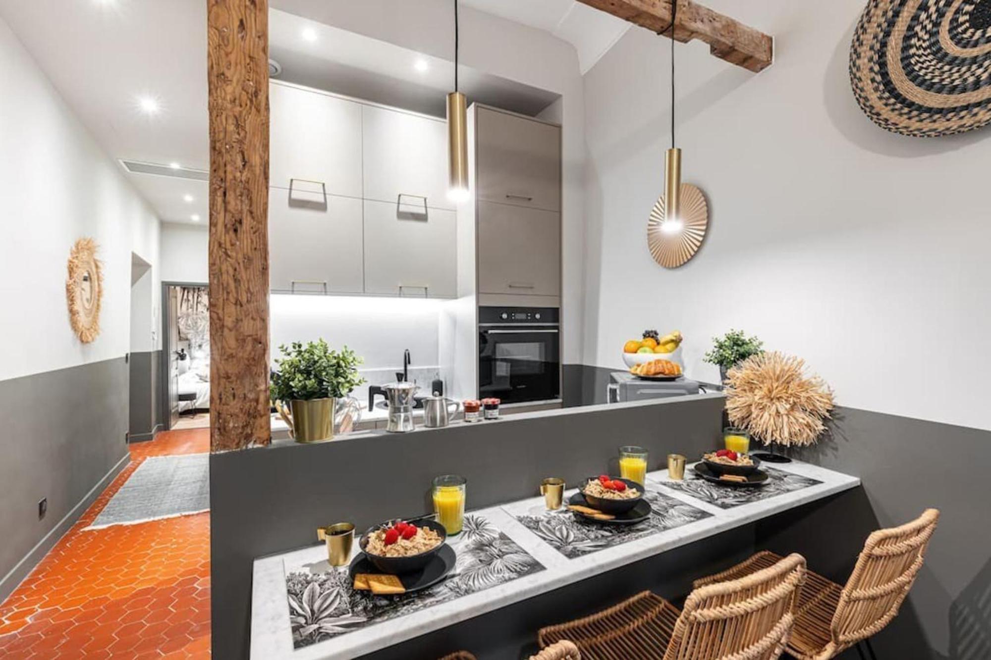 La Croix - Old Town Modern Apartment - 2 Bedrooms 尼斯 外观 照片